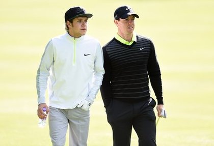 Niall Horan et Rory Mcllroy @ BMW PGA Championship
