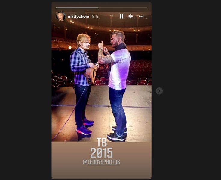 Matt Pokora et Ed Sheeran - Capture