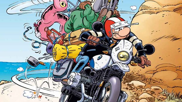 Jeu Concours - Les Fondus de Moto (Tome 12) - La BD à gagner