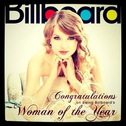 Taylor Swift élue femme de l'année par Billboard