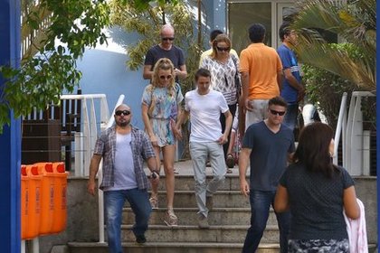 Matthew Bellamy et Elle Evans