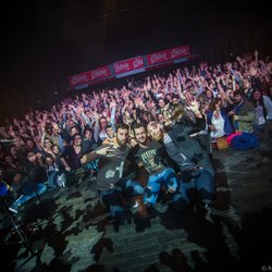 Claudio Capéo et son public