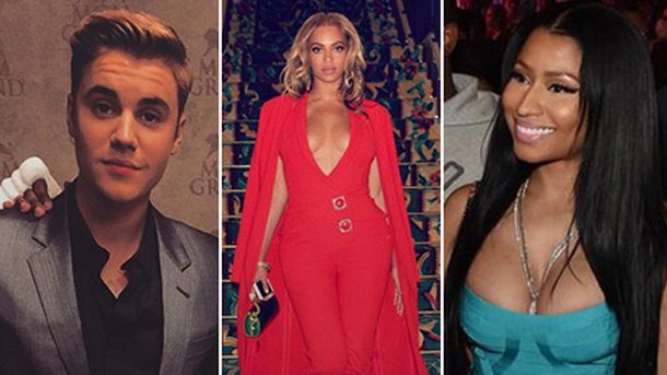 Justin, Beyoncé, Nicki : les stars dévoilent leurs meilleures photos de l'année!