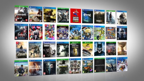Les meilleures ventes de jeux vidéo : le top 5 de la semaine 17 de 2017