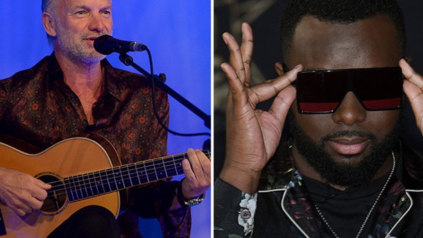 Sting et Gims tournent leur clip "Reste" dans le métro de Lyon