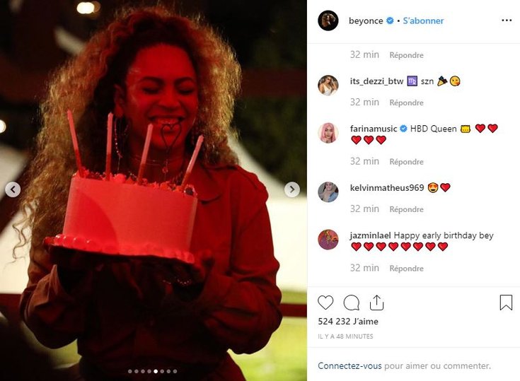 Beyoncé, la veille de ses 38 ans