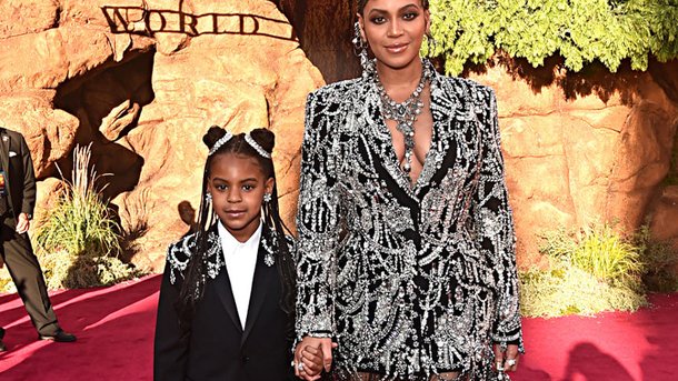 Beyoncé et Blue Ivy : sensationnelles à l’avant-première du film "Le Roi Lion"