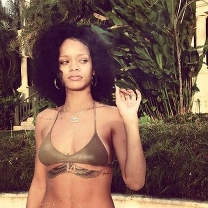 Rihanna en bikini à la Barbade