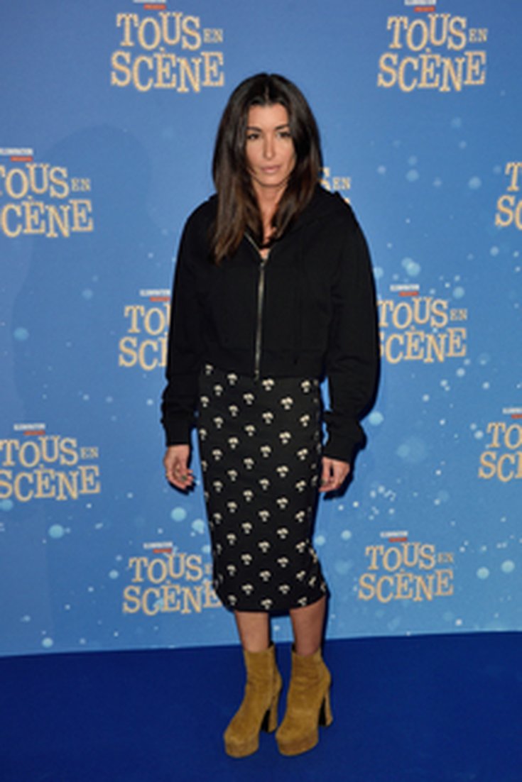 Jenifer à l'avant-première de "Tous en scène"