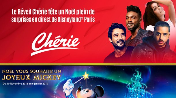 Le Réveil Chérie vous réveille en direct de Disneyland® Paris !