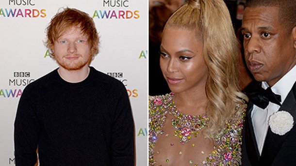 Ed Sheeran : sa soirée avec Beyoncé et Jay Z!
