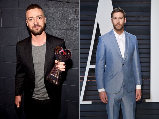 Justin Timberlake et Calvin Harris