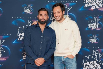 Kendji Girac et Vianney - TAPIS ROUGE - NRJ MUSIC AWARDS 2023