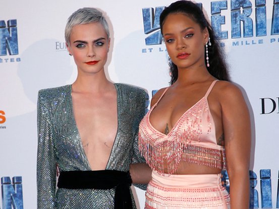 Rihanna et Cara Delevingne
