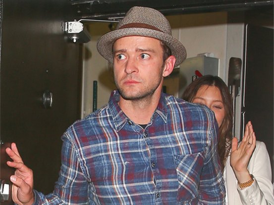Justin Timberlake et Jessica Biel à l'anniversaire de JC Chasez des NSYNC