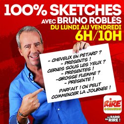 Bruno Roblès - au top de sa forme ... capillaire sur RIre & Chansons