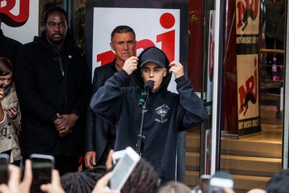 Justin Bieber chez NRJ