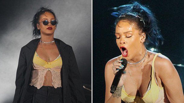 Rihanna: super sexy sur scène à Hollywood!