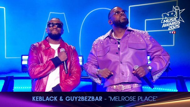 Keblack et Guy2Bezbar enflamment la scène avec "Melrose Place"