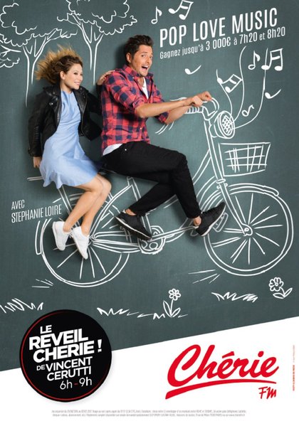 Le Réveil Chérie de Vincent Cerutti avec Stéphanie Loire