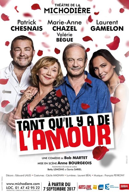 Tant qu'il y a de l'amour avec Patrick Chesnais et Marie-Anne Chazel - affiche