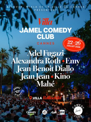 Affiche 2026  Villa Jamel Comedy Club