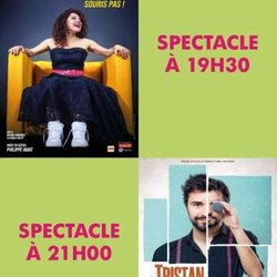 Termplin des talents - karine dubernet - tristan lucas - mont blanc d'humour 2020 - affiche