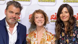 Julie Villers : "Aujourd’hui, nous recevons Alice, Pol, et Clovis Cornillac. Bon, visiblement, Pol n’a pas pu venir…. "