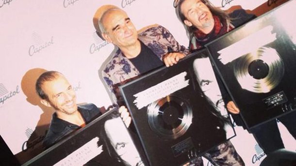 Florent Pagny est disque de diamant!