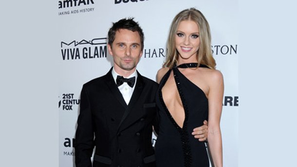Matthew Bellamy: ultra glamour avec Elle Evans
