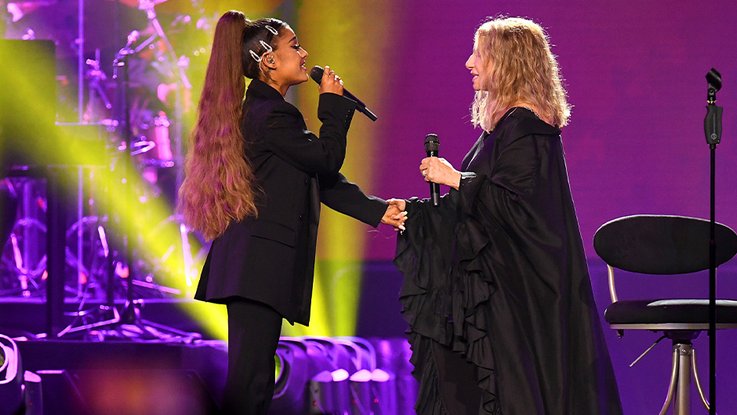 Ariana Grande et Barbra Streisand