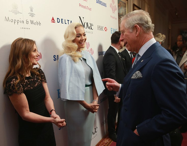 Rita Ora et le Prince Charles