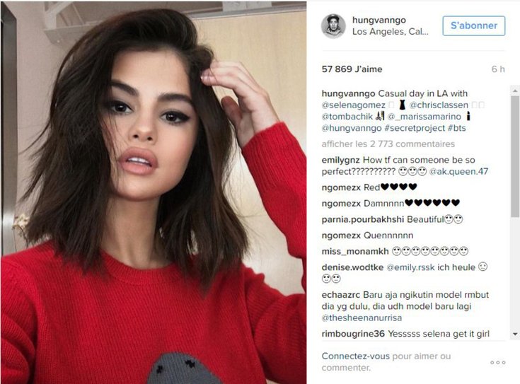 Selena Gomez - Instagram Hungvanngo