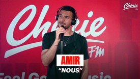 Amir "Nous" en live sur Chérie FM