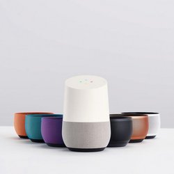 Des enceintes Google Home