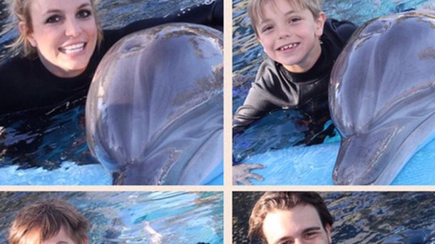 Britney Spears : moment de rêve avec ses enfants!