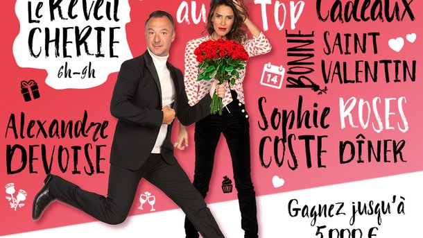 Le Réveil Chérie spécial Saint-Valentin