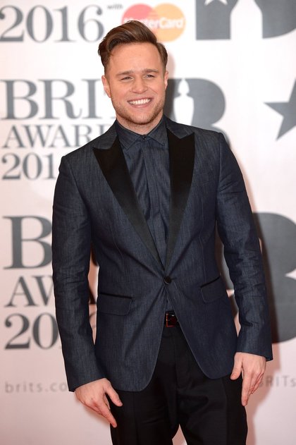 Olly Murs arrive aux Brit Awards 2016
