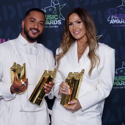 Vitaa & Slimane - Photocall NRJ Music Awards Paris Edition