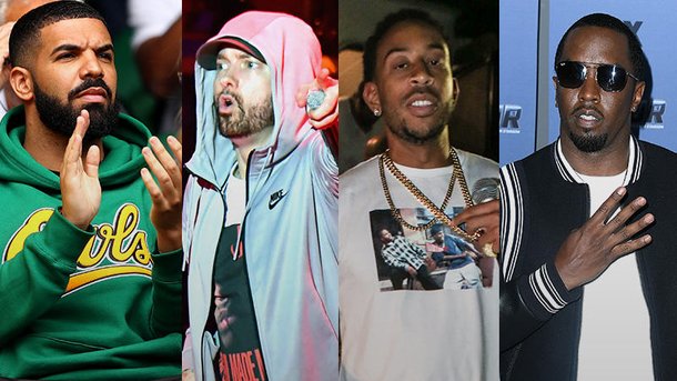 Drake dépasse Eminem, Ludacris et P. Diddy!