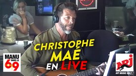 CHRISTOPHE MAÉ en live - Manu dans le 6/9 sur NRJ