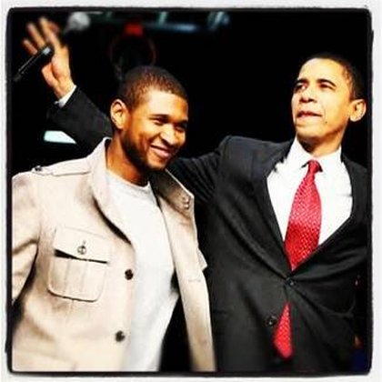 Usher réaffirme son soutien au Président Barack Obama