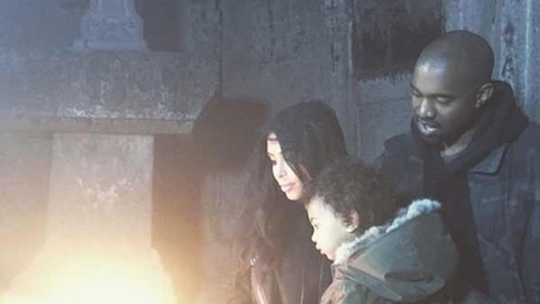Kanye West fait baptiser sa fille à Jérusalem!
