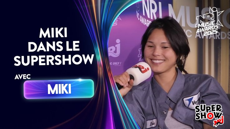 Miki dans le Super Show sur NRJ