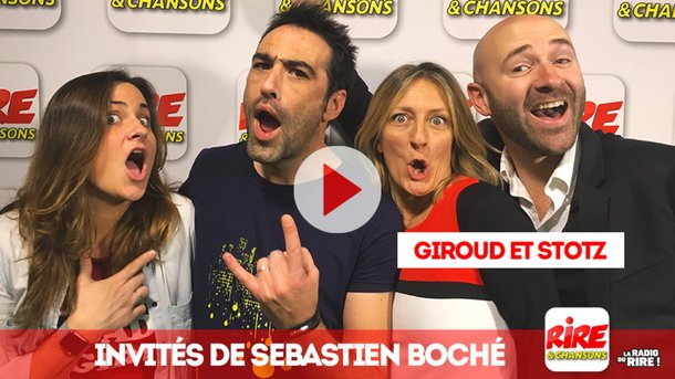 Giroud et Stotz  : "Patrick Sébastien et Mireille Dumas"