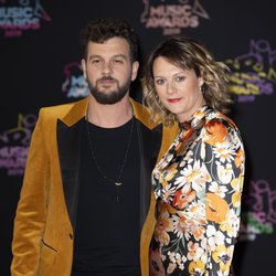 Claudio Capéo et sa femme - Montée des Marches NRJ Music Awards 2019