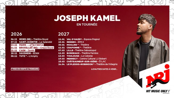 Joseph Kamel en tournée