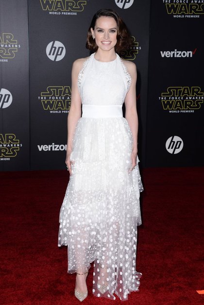 Daisy Ridley à la première mondiale de Star Wars Episode VII à Los Angeles