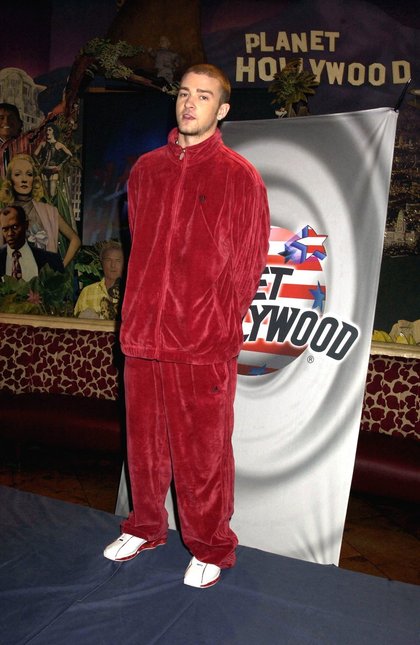 Justin Timberlake rouge