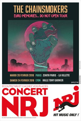 The Chainsmokers en concert avec NRJ